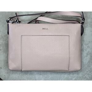 Vintage Ralph Lauren lauren Orsman crossbody light pink leather